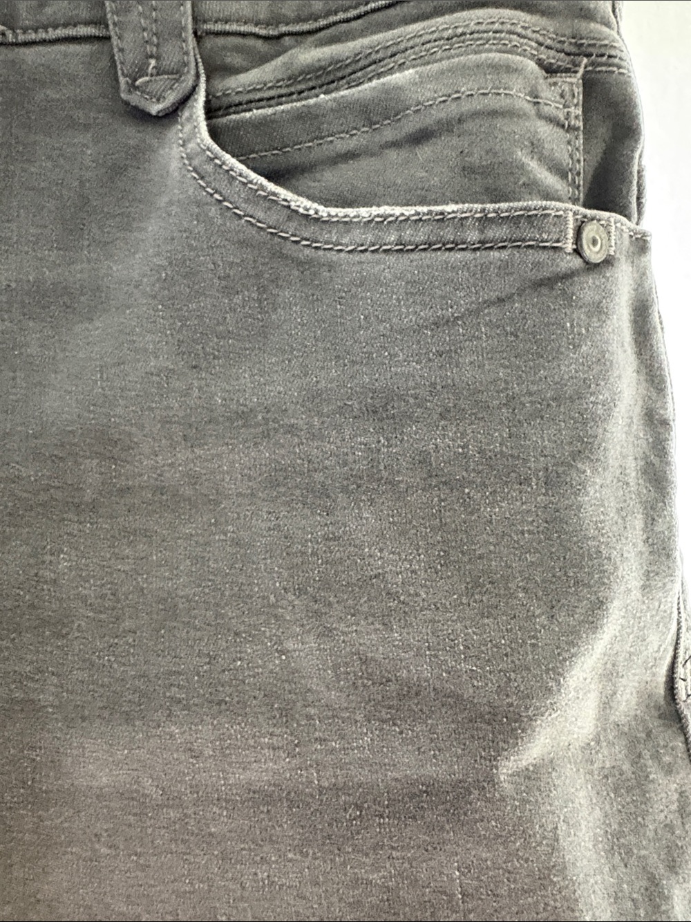 Democracy Women's Dark Gray Distressed Skinny Jeans - Picture 2 of 7